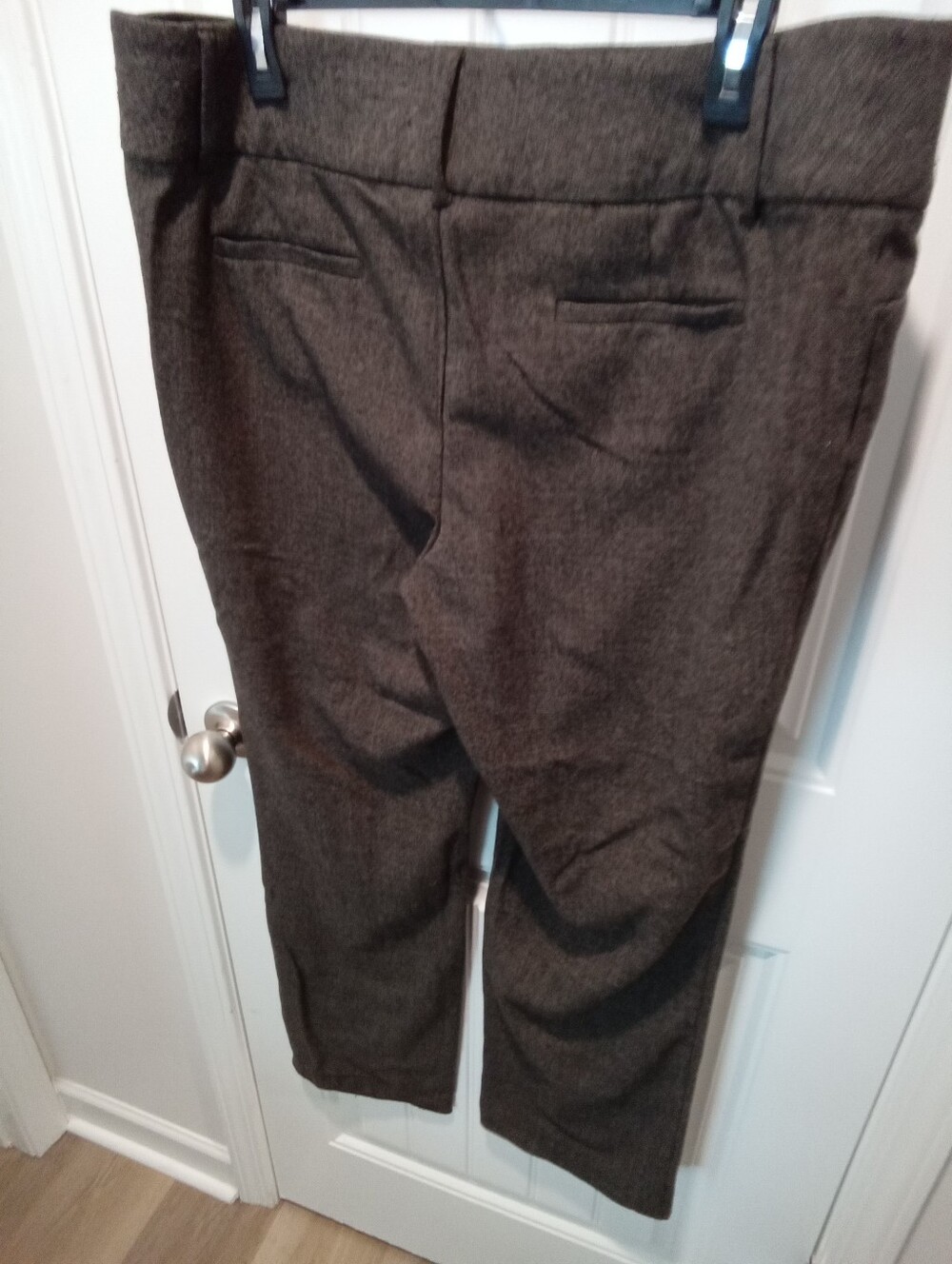 Apt.9 Modern Fit Career Trousers Sz 14 Flat Front Slash Pockets Straight Leg Fit - Picture 5 of 13
